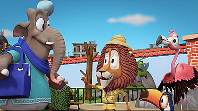 Ziggy and the Zoo Tram Animation Reel
